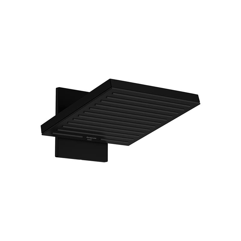 Изображение товара Верхний душ Hansgrohe Pulsify 24350670 E 2jet, 26 х 26 см, с настенным креплением, черный матовый Изображение товара Верхний душ Hansgrohe Pulsify 24350670 E 2jet, 26 х 26 см, с настенным креплением, черный матовый
