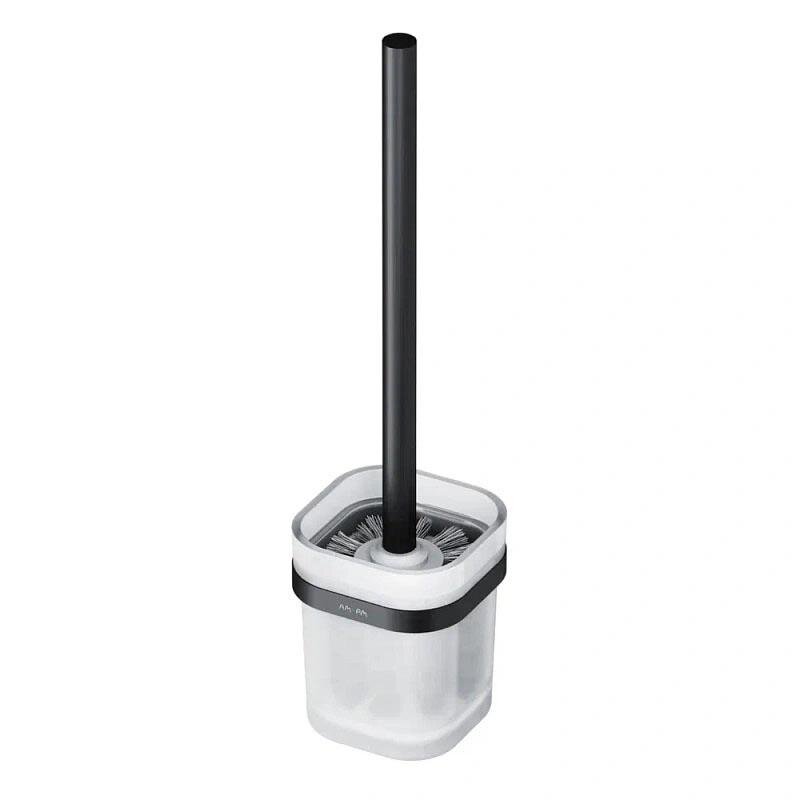 Изображение товара Erшик для унитаза Am.Pm Func A8F33322, держатель черный матовый Изображение товара Erшик для унитаза Am.Pm Func A8F33322, держатель черный матовый