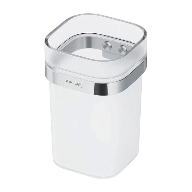 Изображение товара Стакан для щеток настенный Am.Pm Func A8F34300, держатель хром