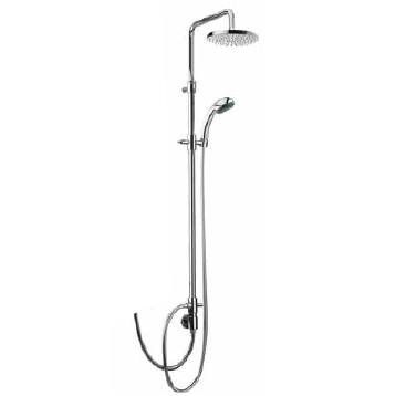 Изображение товара Душевой гарнитур Webert Comfort AC0729.015 с верхним душем и хромированным покрытием