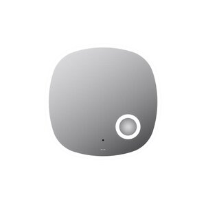 Изображение товара Зеркало Am.Pm Func, 65 см, с косметическим зеркалом, LED-подсветка, с диммером, цвет серебристый, M8FMOX0653SA