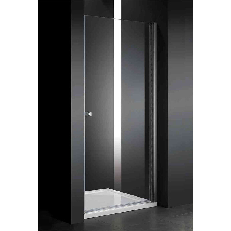 Изображение товара Душевая дверь Cezares Elena 90 см стекло хром распашная италия