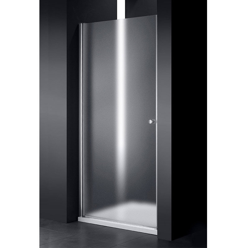 Изображение товара Душевая дверь Cezares ELENA-W-B-1-90-P-Cr-L/R 90 см стекло рифленое хром