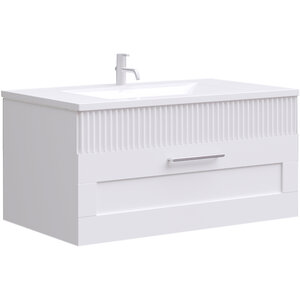 Изображение товара Тумба под раковину Sanvit Турин-1 80 см, подвесная, белый, kturin1080