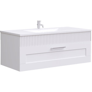 Изображение товара Тумба под раковину Sanvit Турин-1 100 см, подвесная, белый, kturin1100