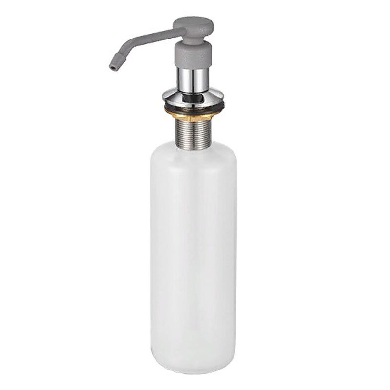 Изображение товара Дозатор GR-01 D 01Dal встраиваемый для жидкого мыла, серый/алюминиум