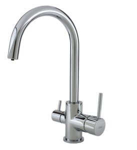 Изображение товара Смеситель Esko, для кухни, с подключением к фильтру с питьевой водой, цвет хром матовый, K2