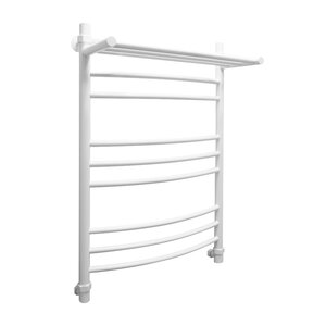 Изображение товара Полотенцесушитель водяной Energy Prestige Modus 80 x 50, с полкой, ширина 56 см, высота 83 см, белый матовый, EWTRPRESM08050R903M