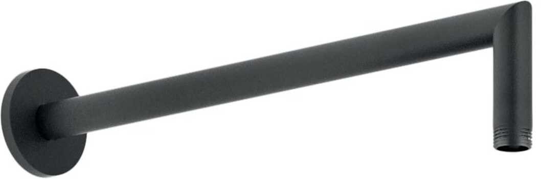 Изображение товара Держатель верхнего душа Nobili Velvet black настенный 35 см латунь матовая Италия