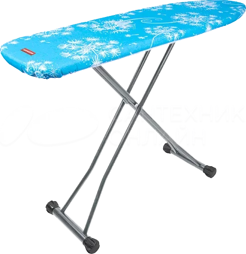 Изображение товара Гладильная доска Hausmann Cosmic 140x42 см голубая с регулируемой высотой