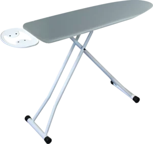 Изображение товара Гладильная доска Hausmann Peak 120 х 38 см, с розеткой, серая, HM-2125