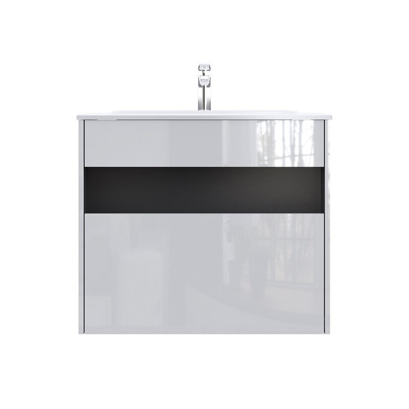 Изображение товара Тумба под раковину Am.Pm Func, 80 см, подвесная/напольная, белая, M8FFUX0801WG