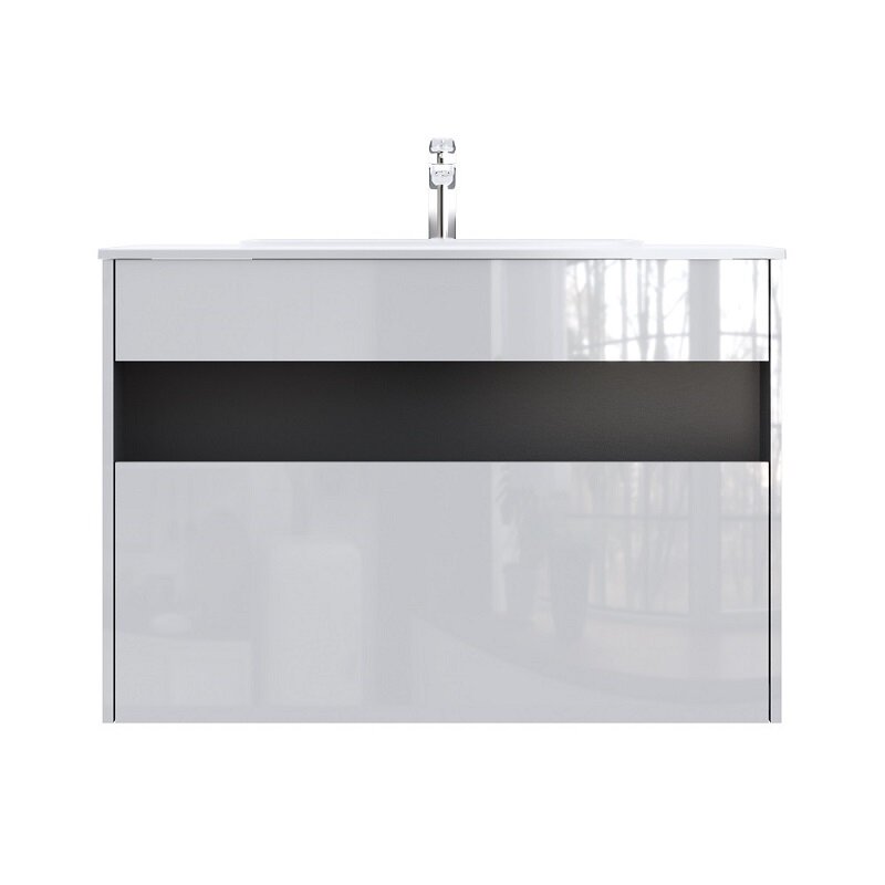 Изображение товара Тумба под раковину Am.Pm Func 100 см белая подвесная/напольная