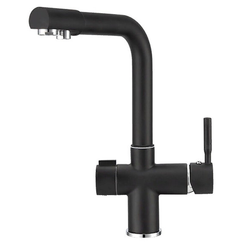 Изображение товара Смеситель для кухни Granula GR-2088 2088tr с подключением к фильтру гидромассажным изливом