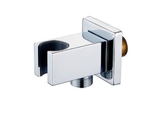 Изображение товара Шланговое подсоединение с держателем Esko, цвет хром, SH805Q