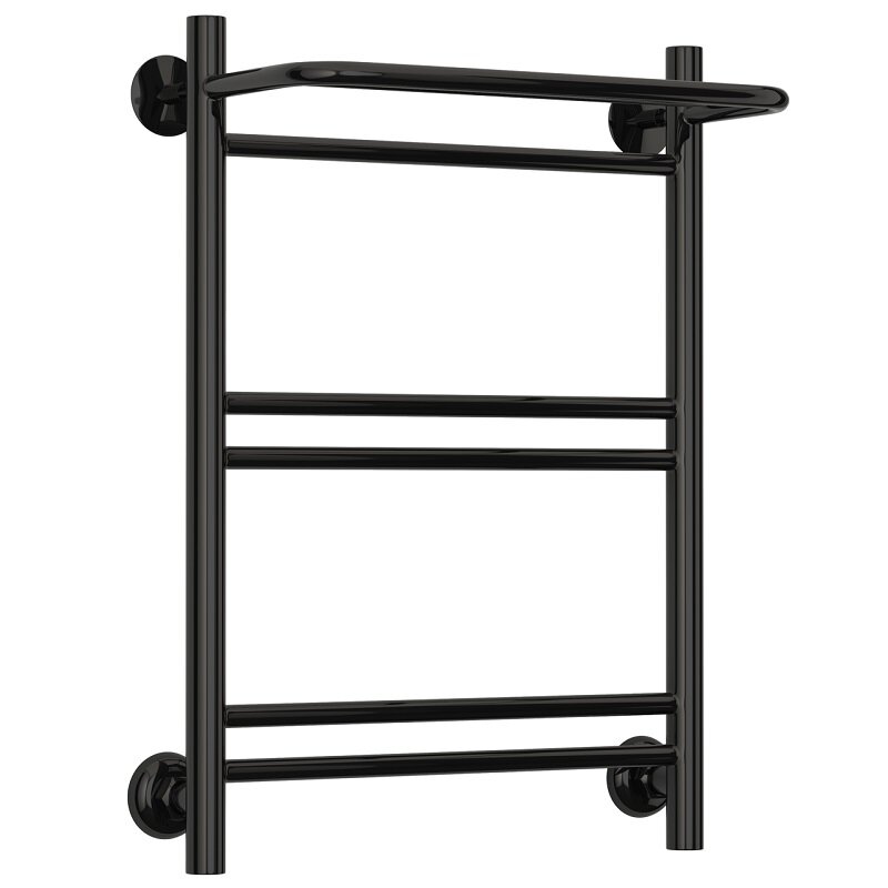 Изображение товара Водяной полотенцесушитель Стилье Версия-Н1 40x60 см нержавеющая сталь Черный Россия