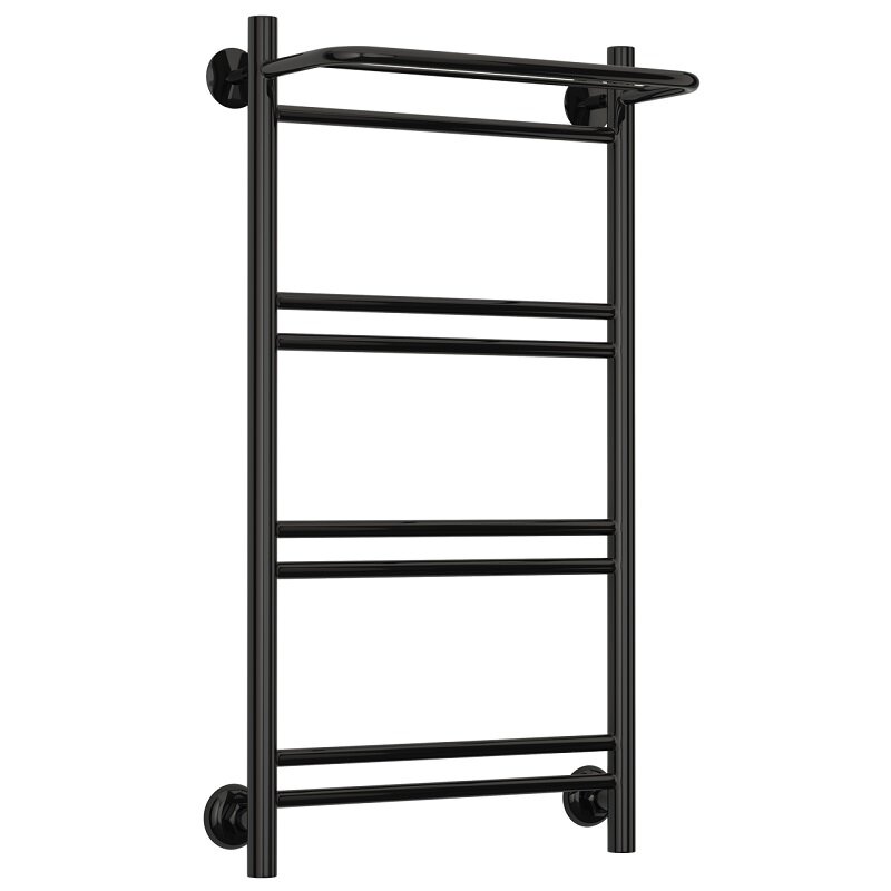 Изображение товара Водяной полотенцесушитель Стилье Версия-Н1 40x80 см черный нержавеющая сталь