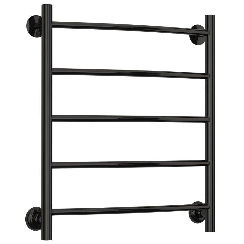 Изображение товара Водяной полотенцесушитель Стилье Версия-Н2 50x60 см черный нержавеющая сталь