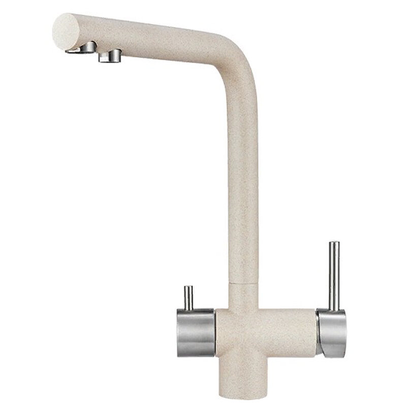 Изображение товара Смеситель Granula GR-2305 2305pr, для кухонной мойки, с подключением к фильтру, пирит