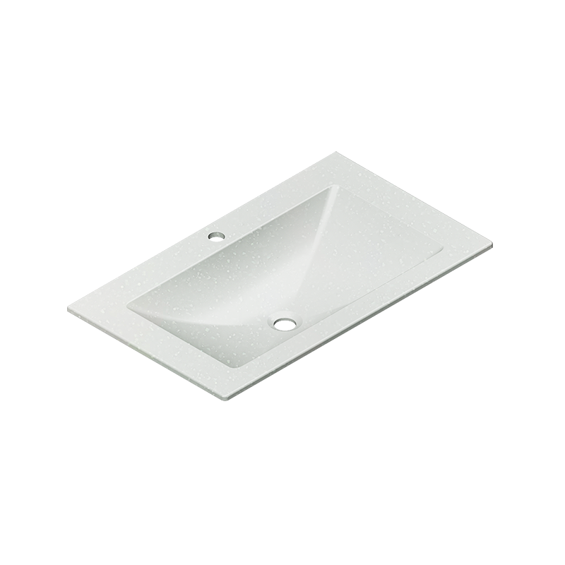 Изображение товара Раковина Radostone Рената из Stone Surface 78.5х46 см, угловая, белая Изображение товара Раковина Radostone Рената из Stone Surface 78.5х46 см, угловая, белая