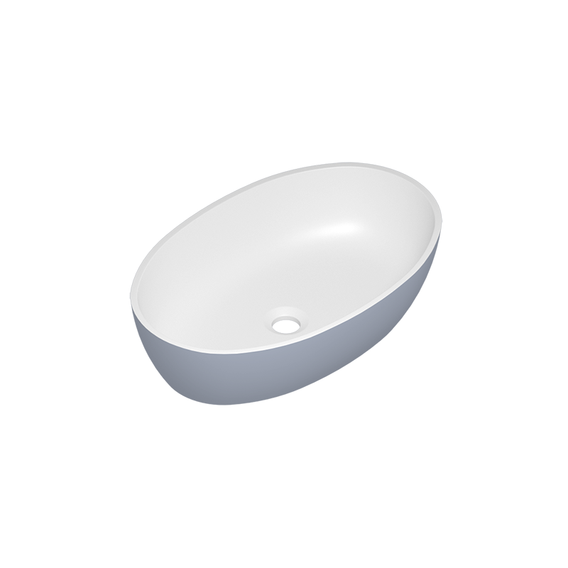 Изображение товара Раковина Radostone Rosina RROS17004, 58 х 37 см, Stone Surface, белый/серый Изображение товара Раковина Radostone Rosina RROS17004, 58 х 37 см, Stone Surface, белый/серый