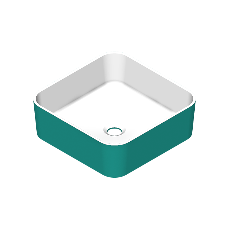 Изображение товара Раковина Radostone Риккарда 40.5x40.5 см из Stone Surface с матовым покрытием