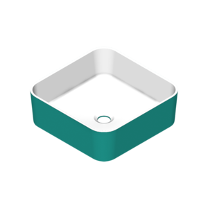 Изображение товара Раковина Radostone Риккарда 40.5x40.5 см из Stone Surface с матовым покрытием