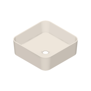 Изображение товара Раковина Radostone Риккарда RRIK40000, 40.5 х 40.5 см, Stone Surface, крем