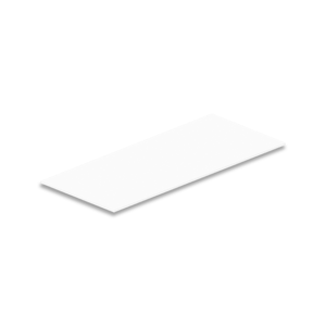 Изображение товара Столешница Radostone Celesta SKON11158, 115.8 х 49 см, Stone Surface, белый матовый