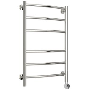 Изображение товара Полотенцесушитель электрический Стилье Формат 12, 50/80, ширина 50 см, высота 80 см, ТЭН справа, хром, 00512-8050