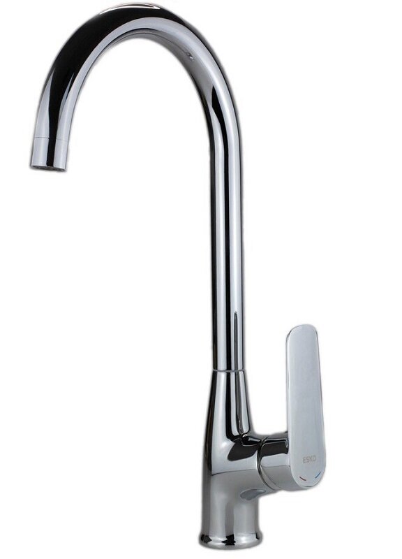 Изображение товара Кухонный смеситель Esko Delhi DL 519 с поворотным изливом и гарантией 10 лет