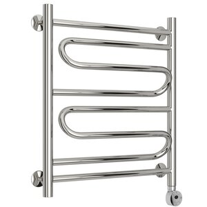 Изображение товара Полотенцесушитель электрический Стилье Формат 22, 50/60, ширина 50 см, высота 60 см, ТЭН справа, хром, 00522-6050