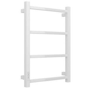 Изображение товара Полотенцесушитель электрический Стилье Формат 26, ширина 40 см, высота 60 см, диммер слева/справа, белый, 12527-6040/12526-6040