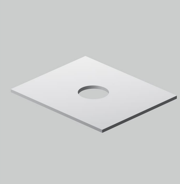 Изображение товара Столешница Am.Pm Func 60 см белый глянцевый Германия