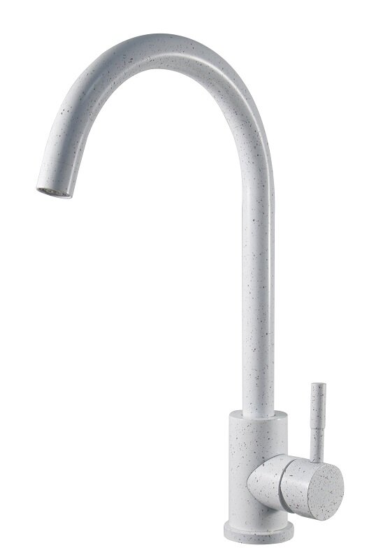 Изображение товара Смеситель Esko K45, для кухни, цвет белый, K45 White Изображение товара Смеситель Esko K45, для кухни, цвет белый, K45 White