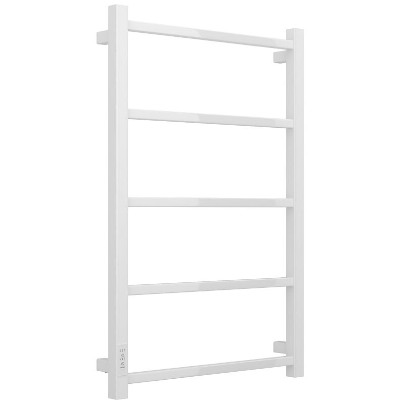 Изображение товара Полотенцесушитель электрический Стилье Формат 26, ширина 50 см, высота 80 см, диммер слева/справа, белый матовый, 30527-8050/30526-8050