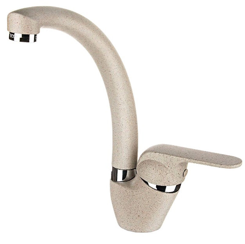 Изображение товара Смеситель для кухни Granula GR-2024 антик с поворотным изливом 23.25 см Россия