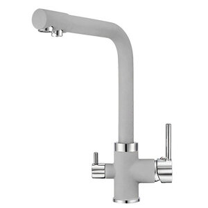 Изображение товара Смеситель Granula GR-2015 2015sl, для кухонной мойки, с подключением к фильтру, сланец