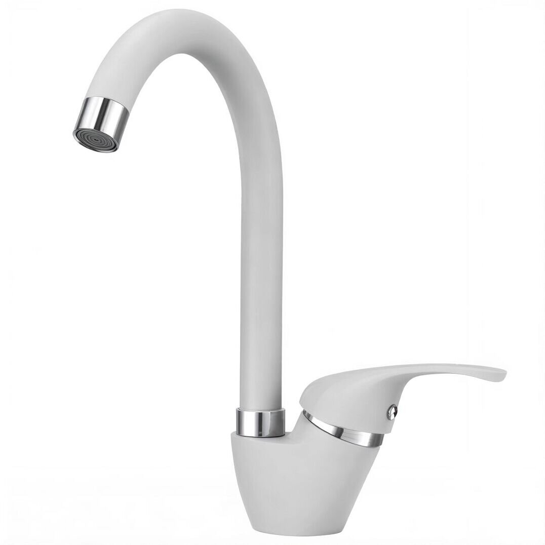 Изображение товара Смеситель Granula GR-1024SL для кухонной мойки с поворотным изливом Изображение товара Смеситель Granula GR-1024SL для кухонной мойки с поворотным изливом