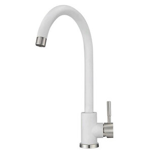 Изображение товара Смеситель Granula ST-4031 st4031wh, для кухонной мойки, белый Изображение товара Смеситель Granula ST-4031 st4031wh, для кухонной мойки, белый