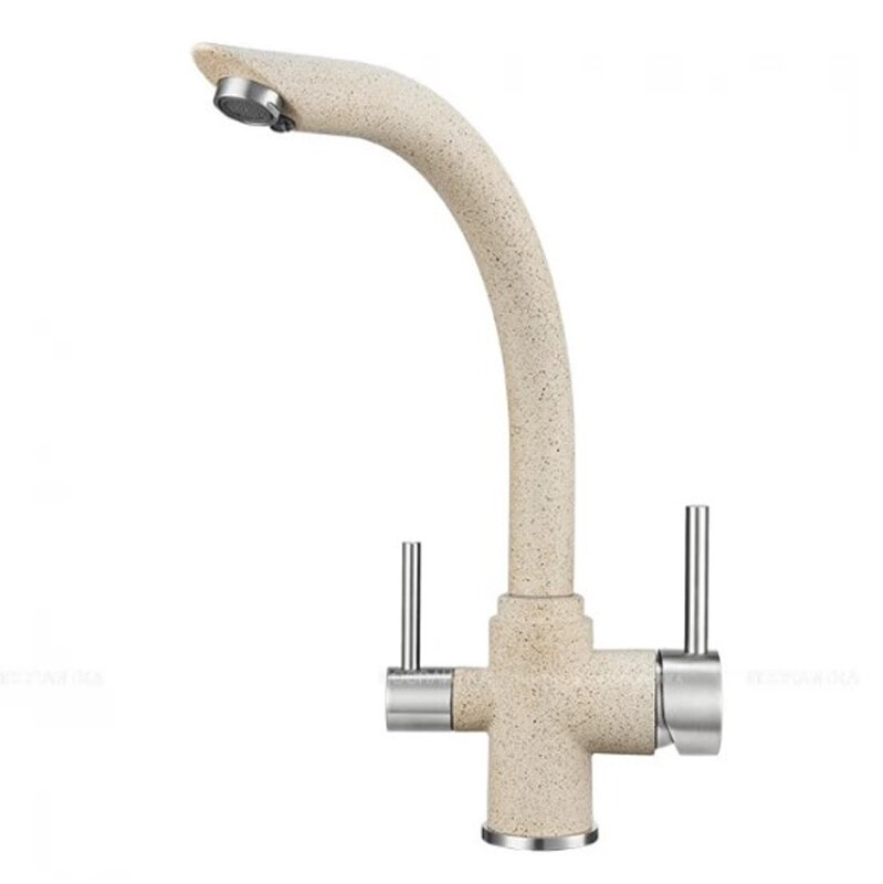 Изображение товара Смеситель для кухонной мойки Granula GR-2304 2304cl с подключением к фильтру, классик дизайн