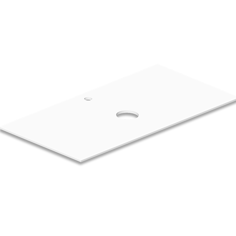 Изображение товара Столешница Radostone Celesta SKON11005 1005х495 мм белая для ванной