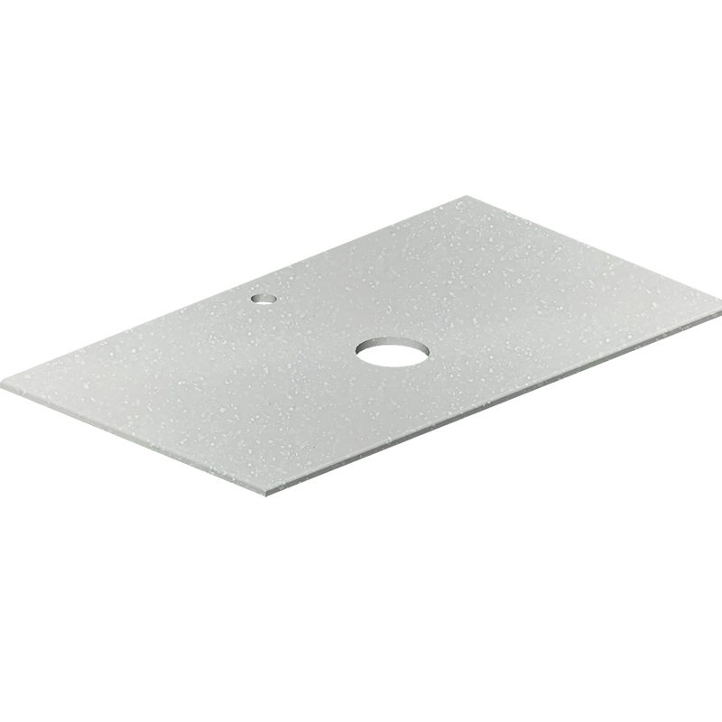 Изображение товара Столешница Radostone Celesta SKON60905, 90.5 см, с вырезами, белый лед