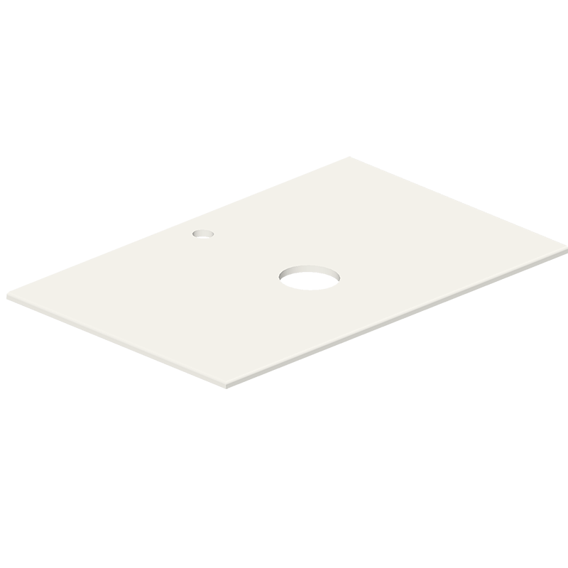 Изображение товара Столешница Radostone Celesta SKON40805 80.5 см крем искусственный камень матовая