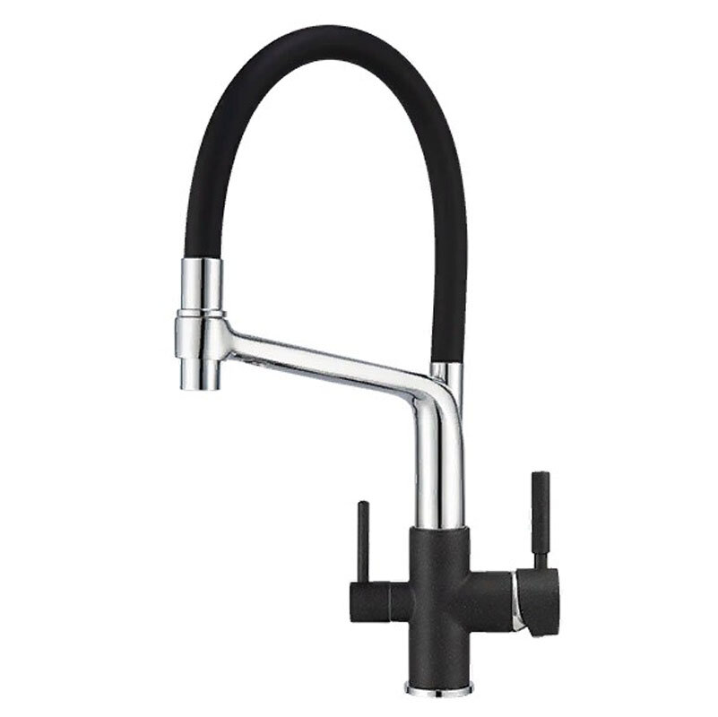 Изображение товара Смеситель для кухонной мойки Granula GR-0083 0083bl черный