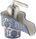 Смеситель Kohler Marrakesh K-11000-BU-96 для раковины, синий/белый - фото 1