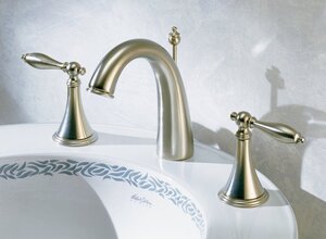 Изображение товара Смеситель Kohler Finial Traditional K-310-4M-CP для раковины