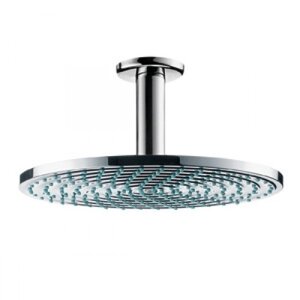 Изображение товара Верхний душ Hansgrohe Raindance Air 27477000, 24х24 см, 1 режим струи, с держателем, хром