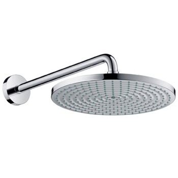 Изображение товара Верхний душ Hansgrohe Raindance S 300 1jet 27492000, с держателем 46 см, хром Изображение товара Верхний душ Hansgrohe Raindance S 300 1jet 27492000, с держателем 46 см, хром