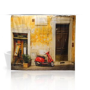 Изображение товара Штора для ванной MySpace Moto, 200 х 240 см, цвет желтый, PR200240037